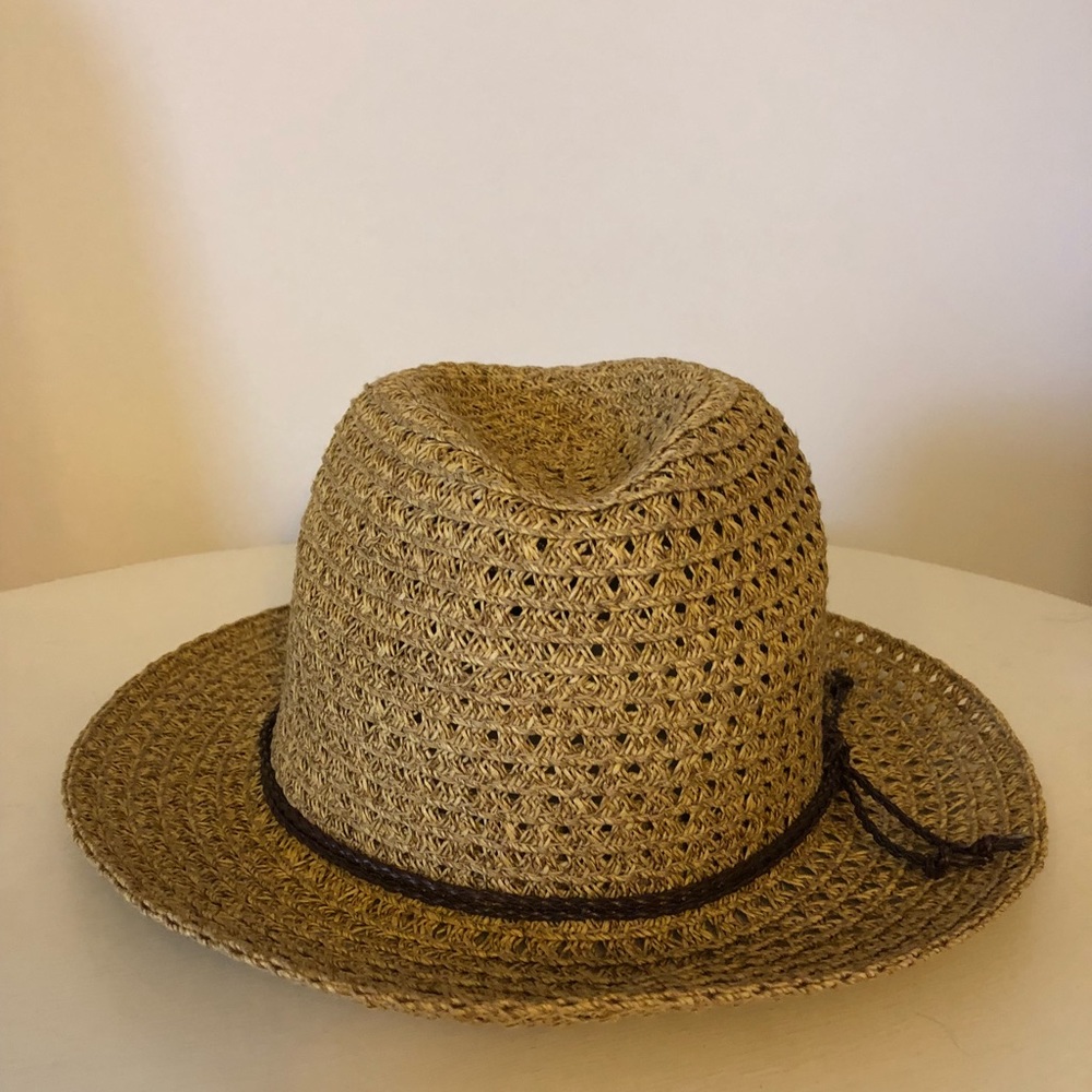NWT San Diego Hat Co Open Weave Fedora O/S